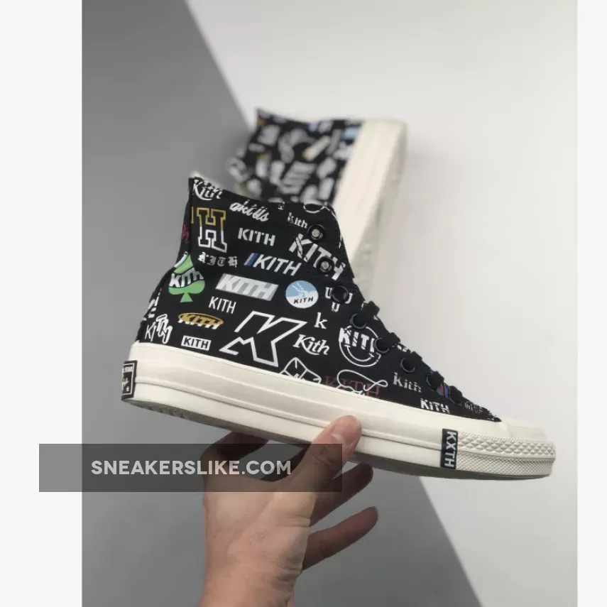 Kith 10 Off / Kith x Converse Chuck 70 High '10th Anniversary' Black/Multi