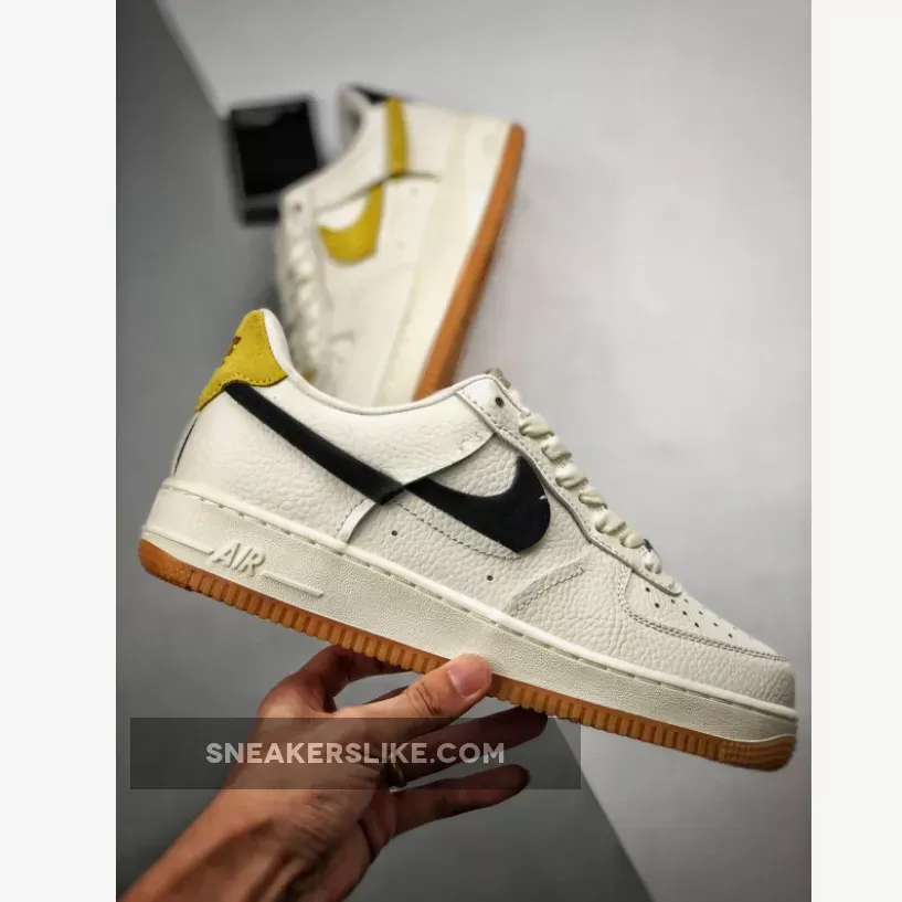 Nike Air Force 1 Vandalised LXX Gold Black BV0740-101 nike air force 1 vandalized