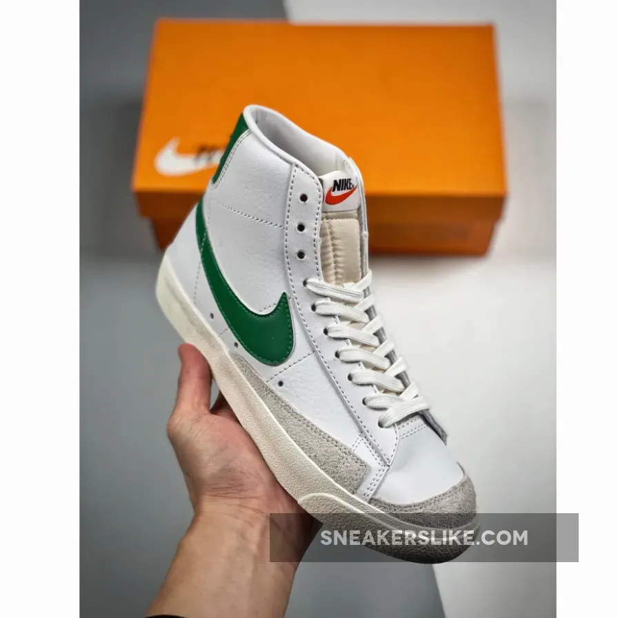 Nike Blazer Mid 77 Vintage White Pine Green BQ6806-115 / nike blazer low pine green