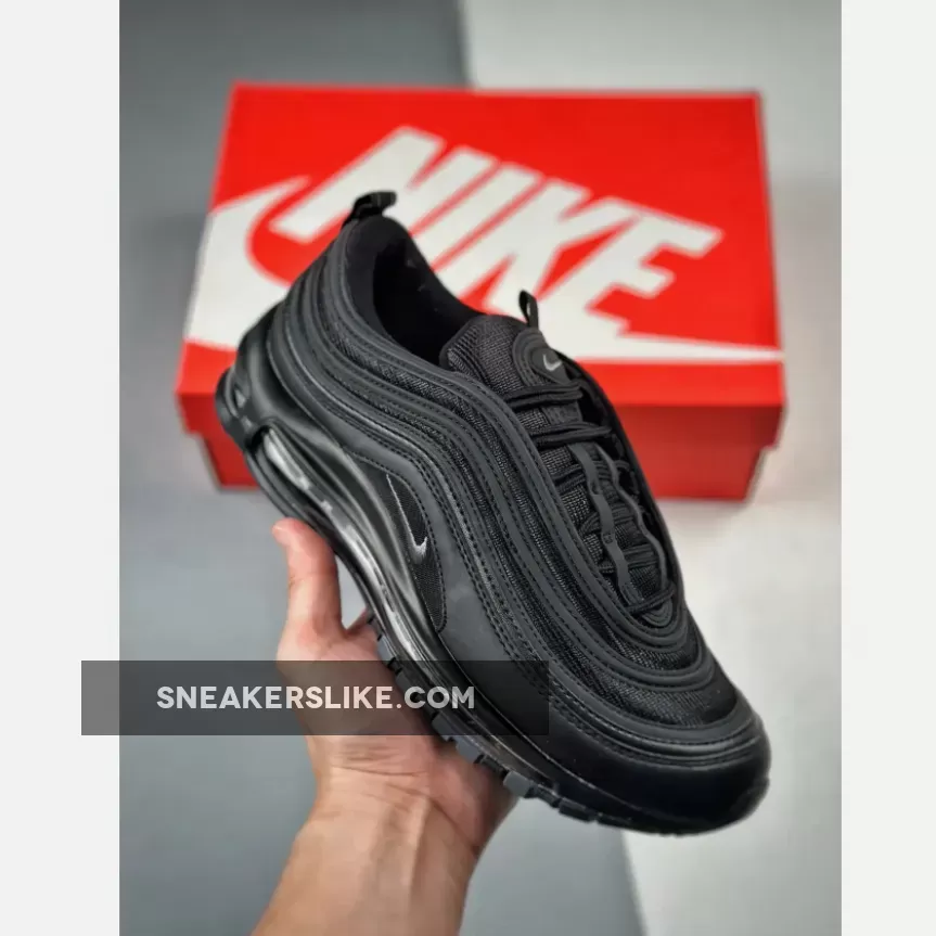 Nike Air Max 97 'Triple Black' #97 For Sale 921733-001