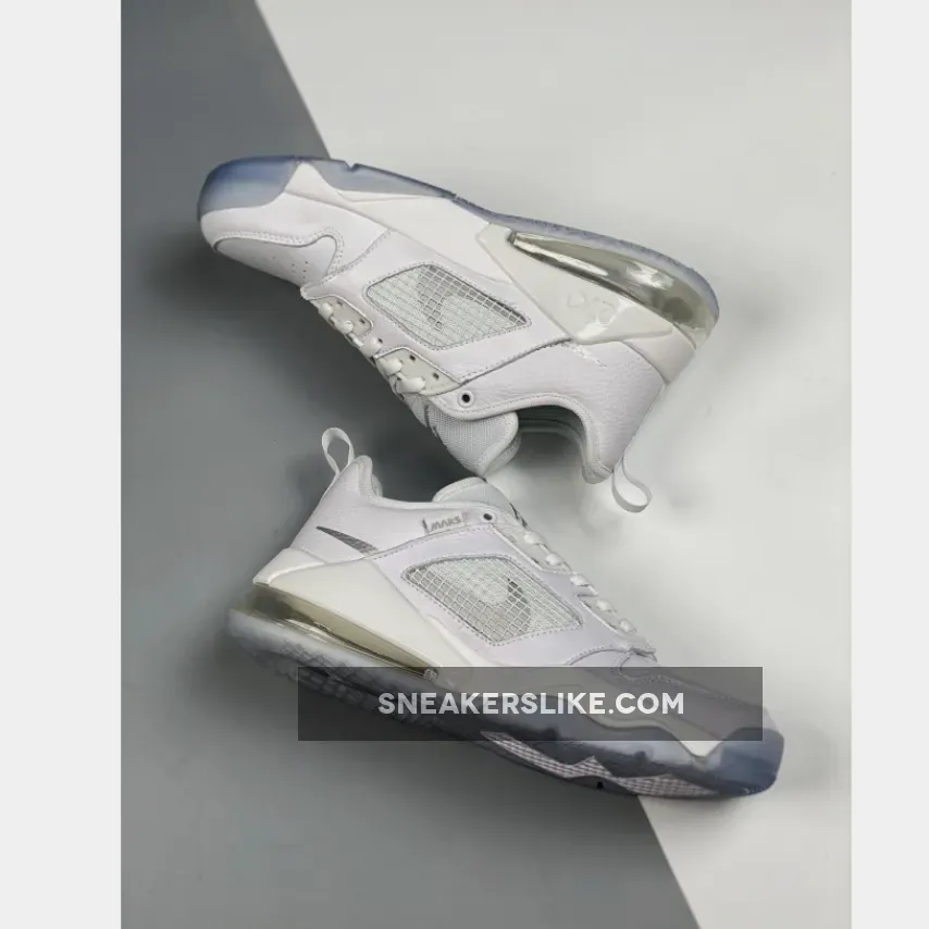 Jordan Mars 270 Low White/Metallic Silver / jordan 270 mars