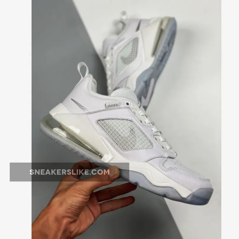 Jordan Mars 270 Low White/Metallic Silver / jordan 270 mars