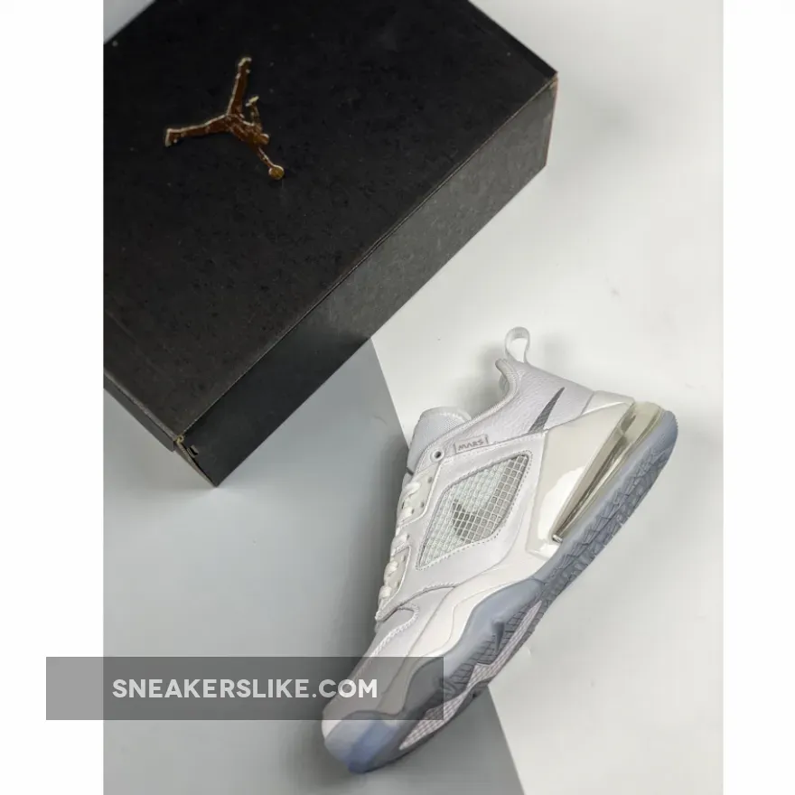 Jordan Mars 270 Low White/Metallic Silver / jordan 270 mars