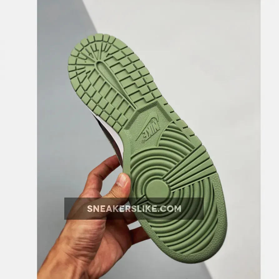 Nike Dunk Low 'Black Multi Camo' Black/Oil Green / orange green black dunks