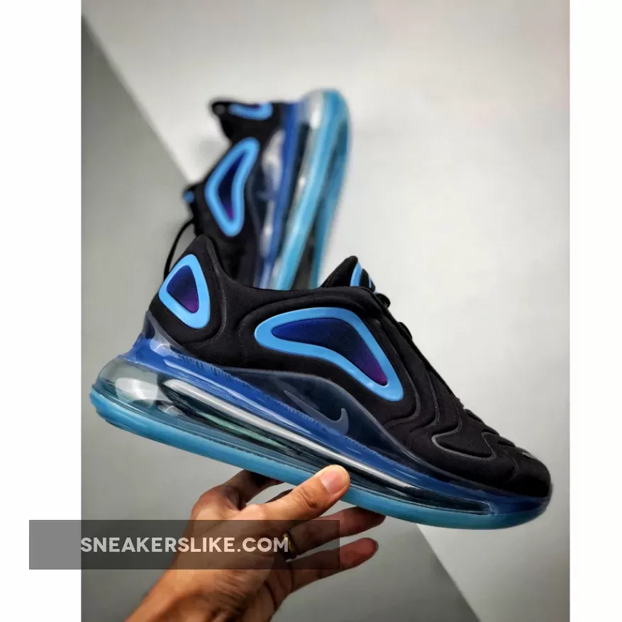 Nike Air Max 720 Obsidian/Royal Pulse-Regency Purple-Blue Fury #nike air max 720 obsidian/royal pulse men's shoe