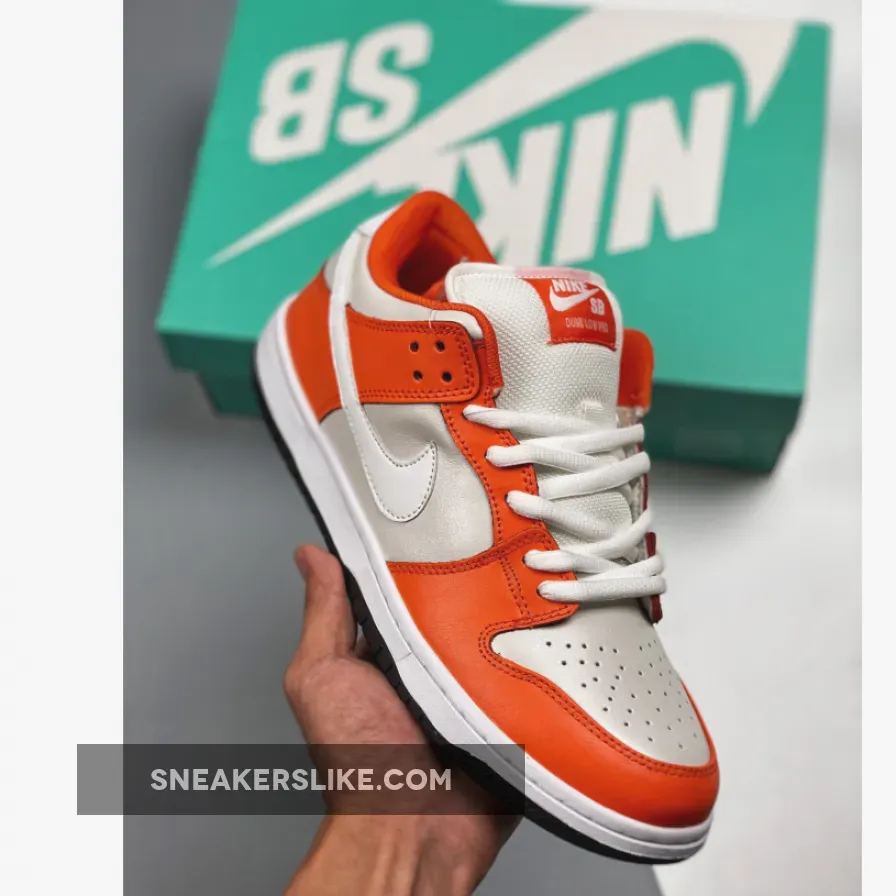 Nike SB Dunk Low Orange Box 313170-811 / orange nike shoe box