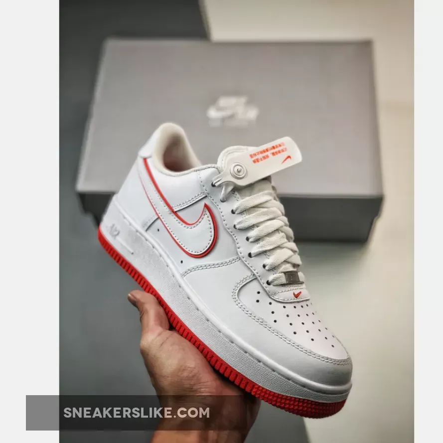 Nike Air Force 1 Low White and Orange DV0788-102 / picante red air force 1