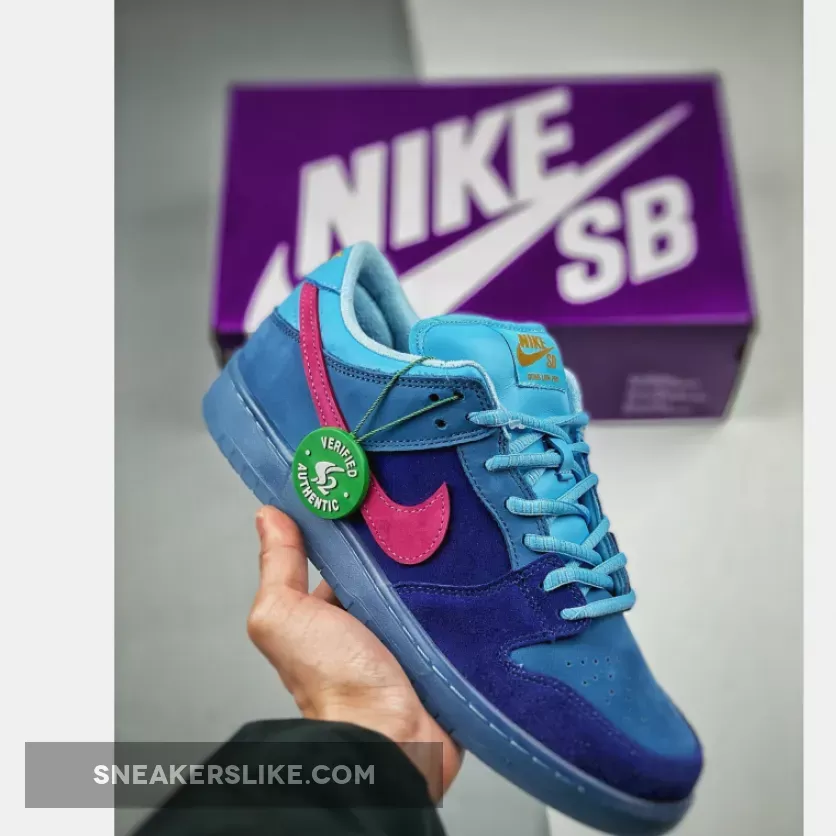 Run The Jewels x Nike SB Dunk Low Deep Royal Blue/Pink DO9404-400 low dunk sb
