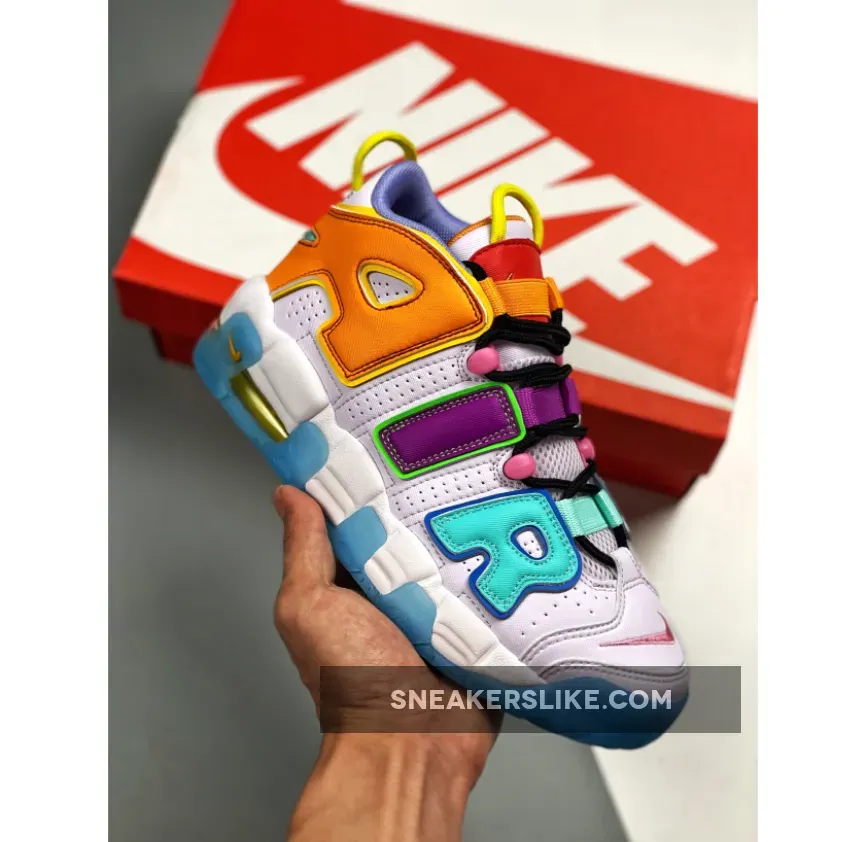 Nike Air More Uptempo 'Mix-n-Match' DH0624-500 / preschool uptempo shoes