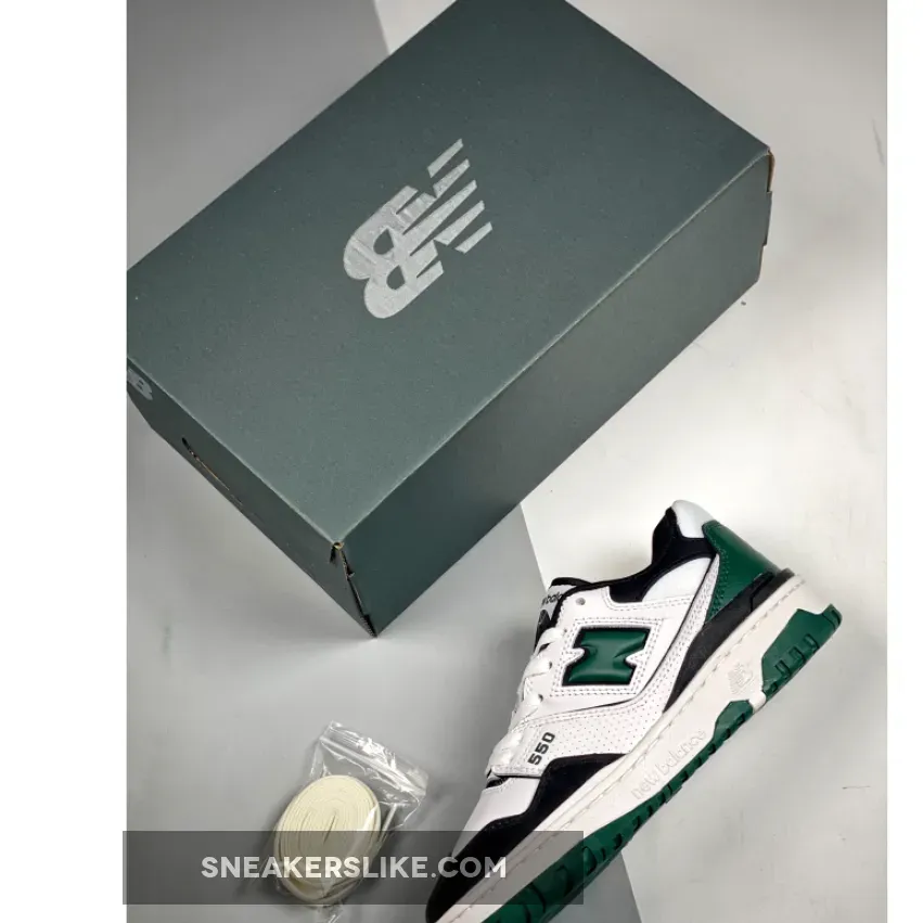 Women New Balance 550 White Green BB550LE1