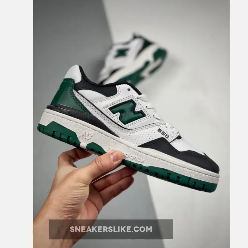 Women New Balance 550 White Green BB550LE1