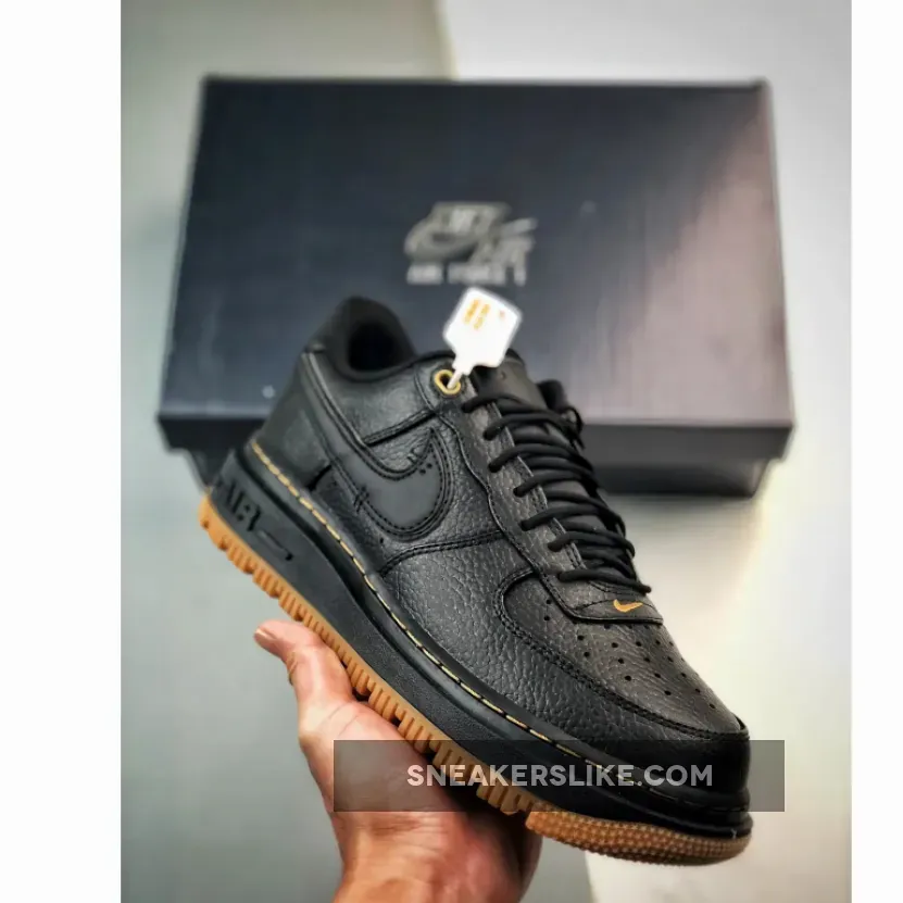 Nike Air Force 1 Luxe ‘Black Gum’ DB4109‑001