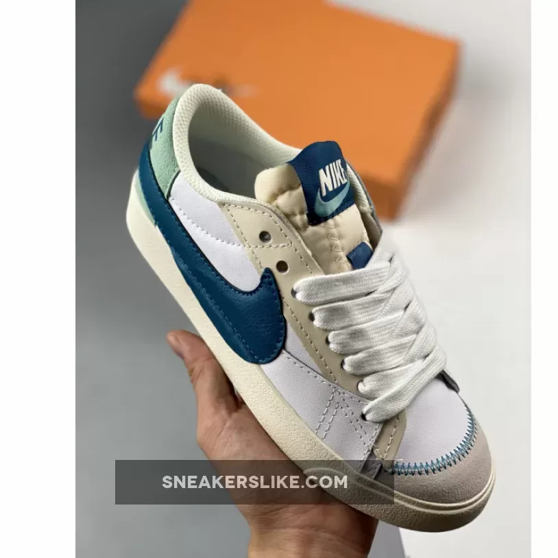 Nike Blazer Low Jumbo White Geode Teal DQ1470-106