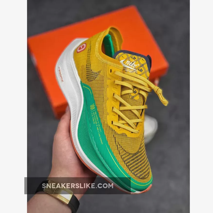 Nike ZoomX VaporFly NEXT% 2 Dark Sulfur/Stadium Green / nike zoomx vaporfly next 2 dark sulfur