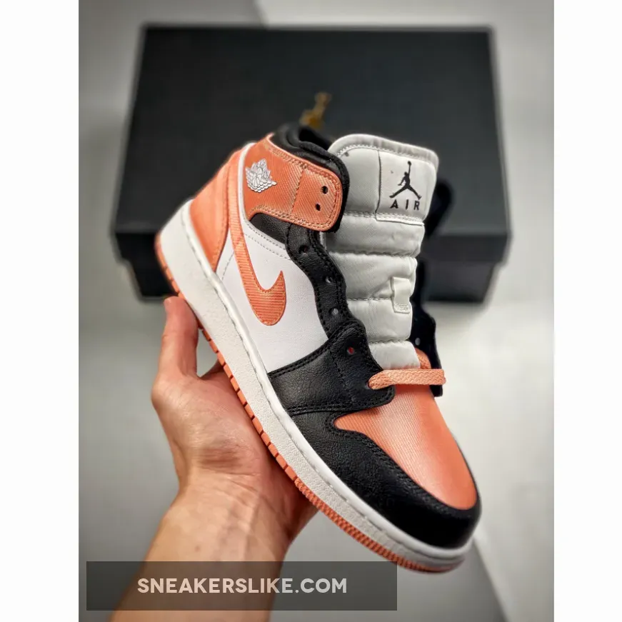 Air Jordan 1 Mid GS Light Madder Root DM9077-108 Jordan Light Madder Root