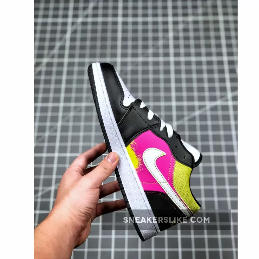 Air Jordan 1 Low 'Spray Paint Splatter' CW5564-001 - air jordan 1 spray paint