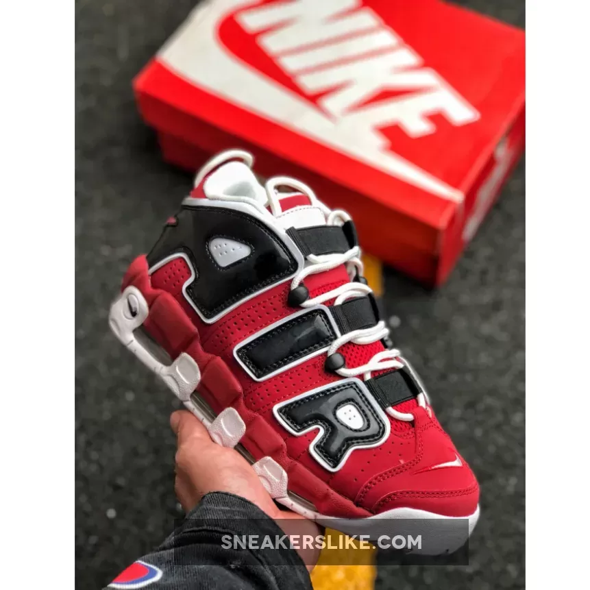 Kids Nike Air More Uptempo Bulls 921948-600 nike uptempo 94