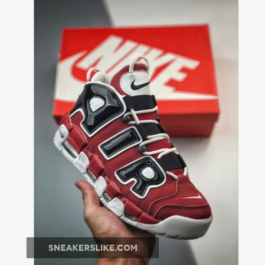 Kids Nike Air More Uptempo Bulls 921948-600 nike uptempo 94