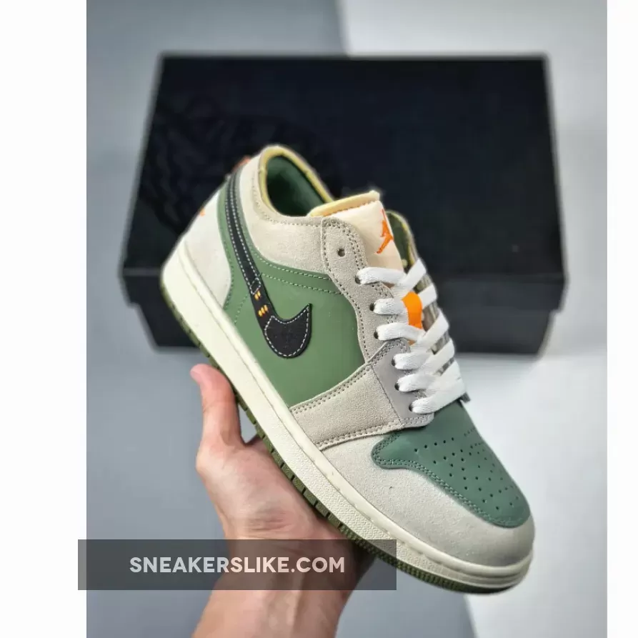 Air Jordan 1 Low Craft SE Sky J Light Olive Jordan 1 Low Se Olive FD6819-300