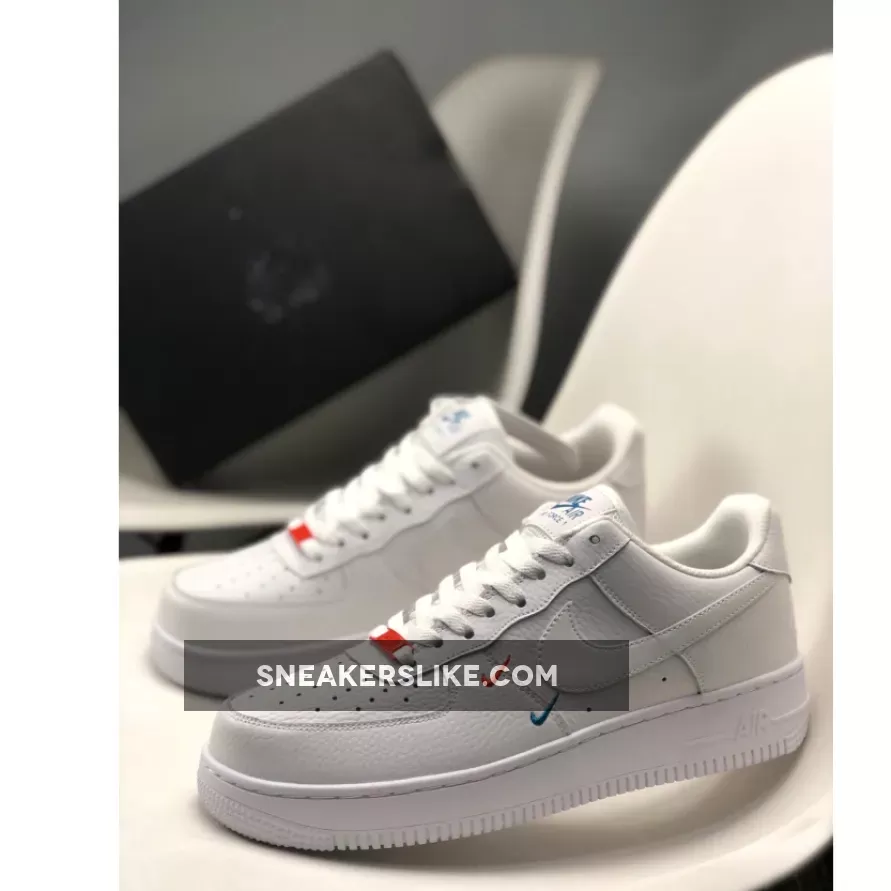 Nike Air Force 1 White/Solar Red ct1989-101