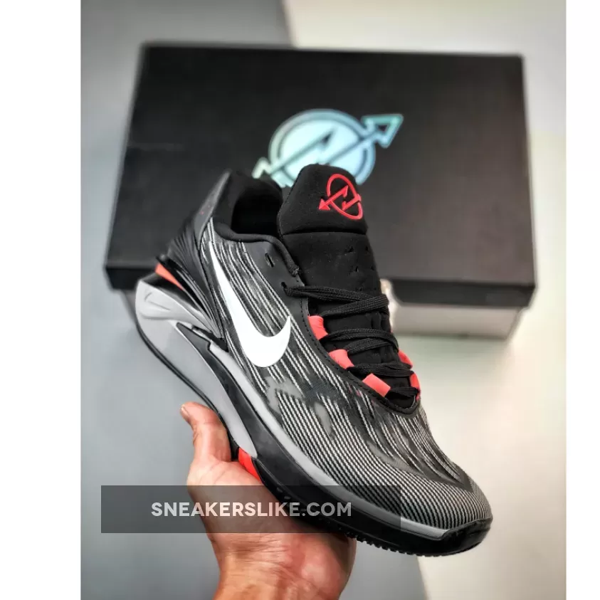 Nike Zoom GT Cut 2 'Bred' Black/White-Bright Crimson DJ6015-001 gt cuts 2