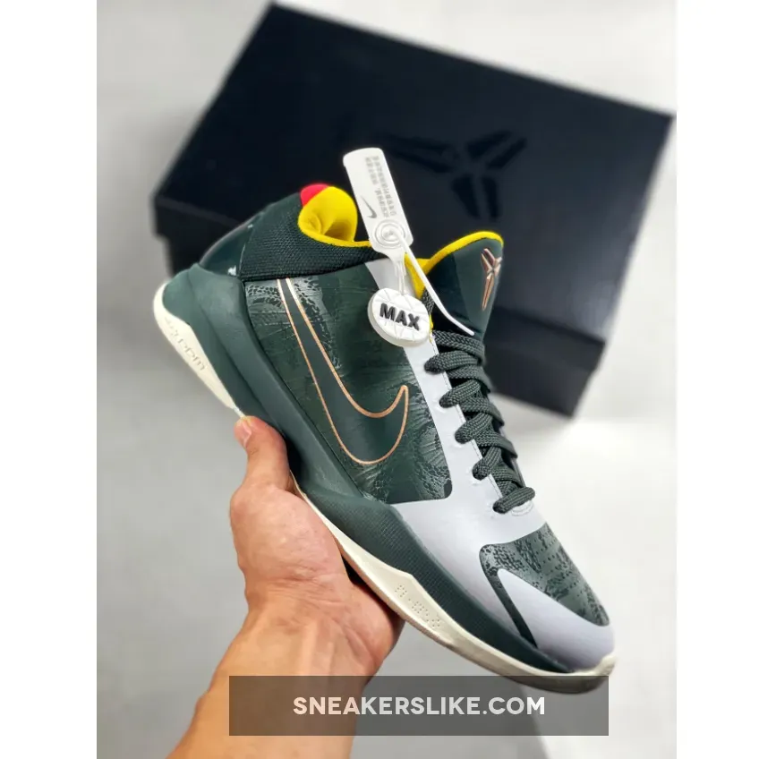 Nike Kobe 5 Protro EYBL 'Forest Green' eybl kobe 5