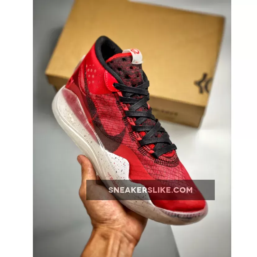 Nike KD 12 University Red/Black-White AR4230-600 Red Kd 12