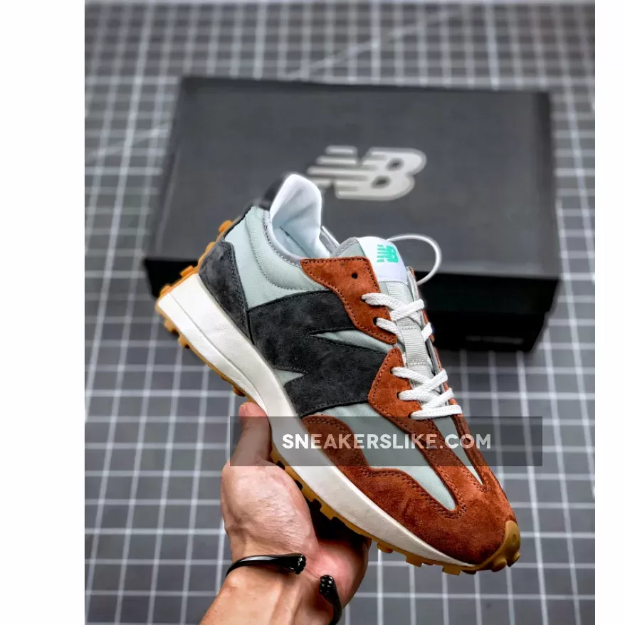 New Balance 327 Brown Grey MS327JC1
