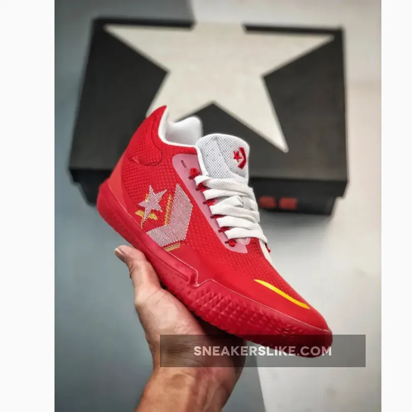 For Sale Converse All-star Bb Evo Wholehearted White Yellow University Red