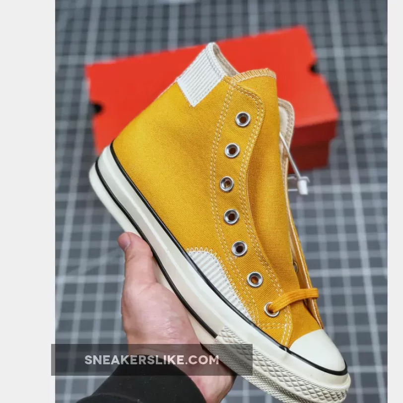 Converse Nautical Prep Chuck 70 High Top Yellow 167070C For Sale