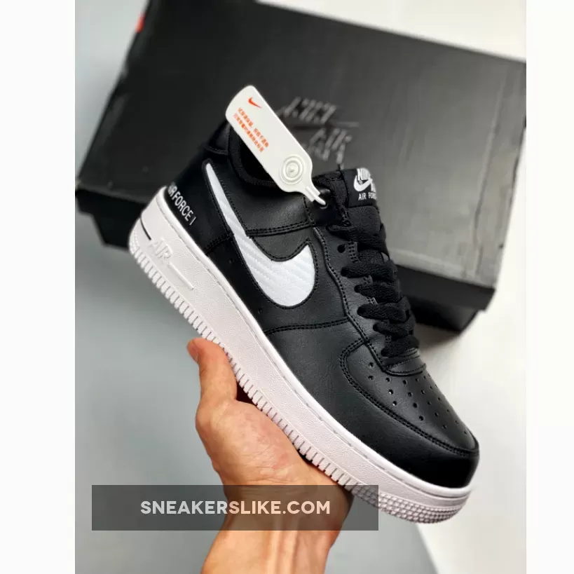 Nike Air Force 1 '07 Black/White/White Brand New