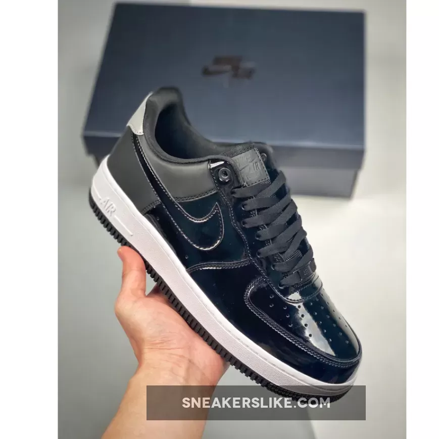 Nike Air Force 1 07 SE Premium 'Black Silver' AH6827-001 To Buy