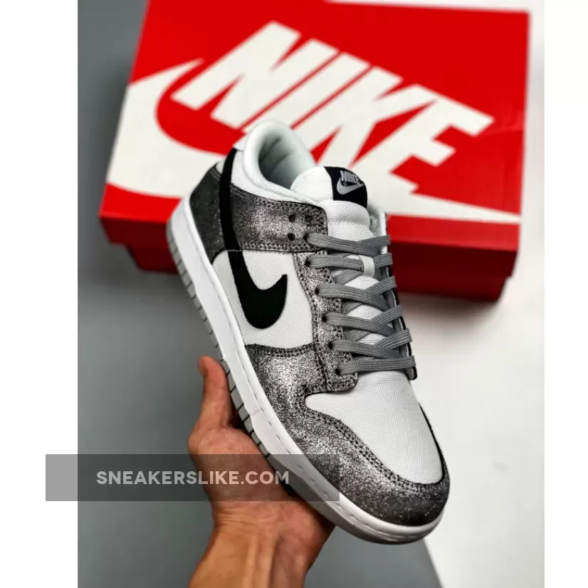 Nike Dunk Low Shimmer DO5882-001 / nike dunks silver