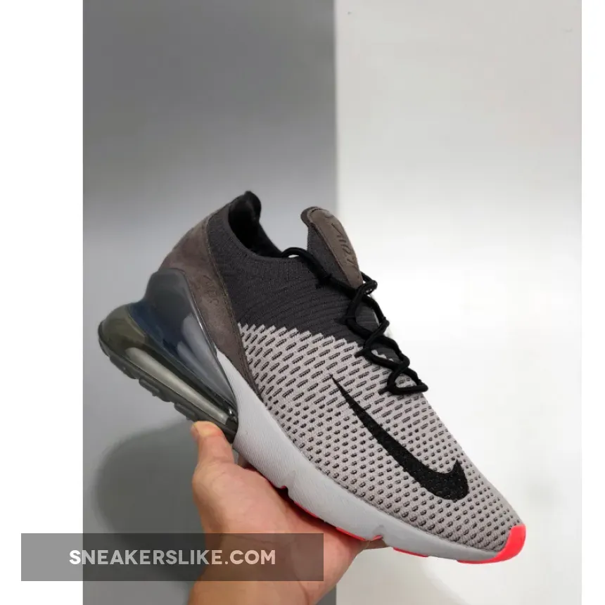 Nike Air Max 270 Grey Hyper Punch AO1023-004 / nike air max 270 atmosphere grey