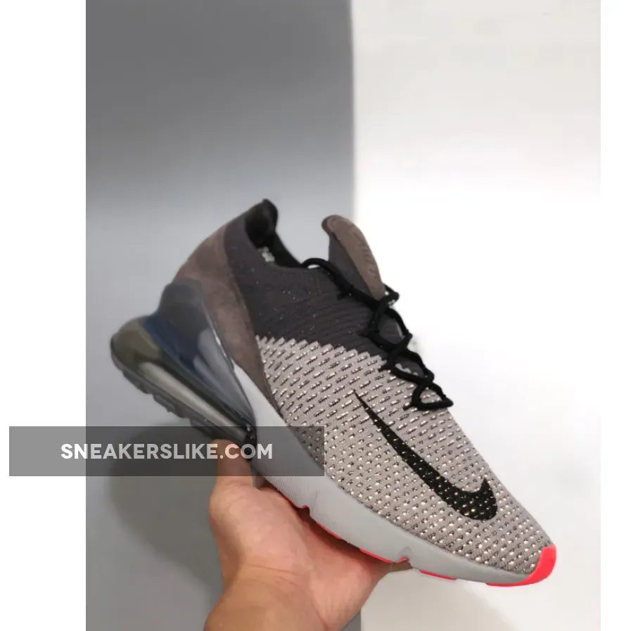 Nike Air Max 270 Grey Hyper Punch AO1023-004 / nike air max 270 atmosphere grey