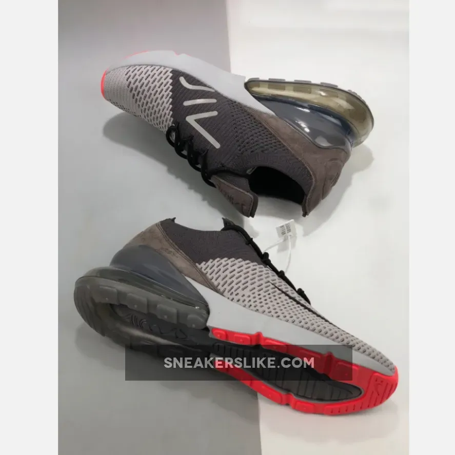 Nike Air Max 270 Grey Hyper Punch AO1023-004 / nike air max 270 atmosphere grey