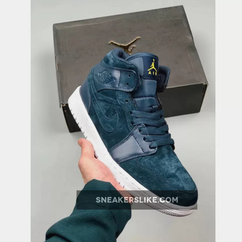Air Jordan 1 Mid 'Armory Navy' 554724-421 - air jordan 1 mid armory navy release date