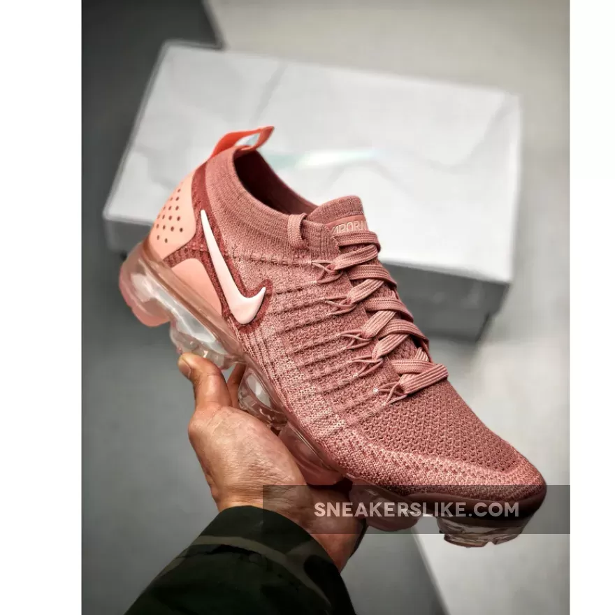 Nike Air VaporMax Flyknit 2 Rust Pink/Storm Pink-Pink Tint 942843-600 Online