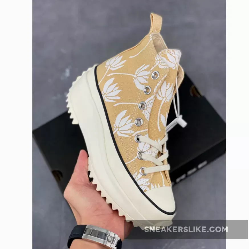 Converse Runstar Hike Summer Spirit High Top Sesame For Womens 171921C - converse summer spirit
