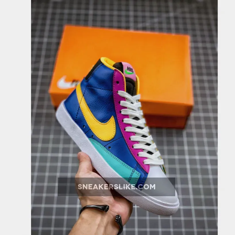 Nike SB Blazer Mid Battle Blue/Aurora-Vivid CZ9441-400 Restock
