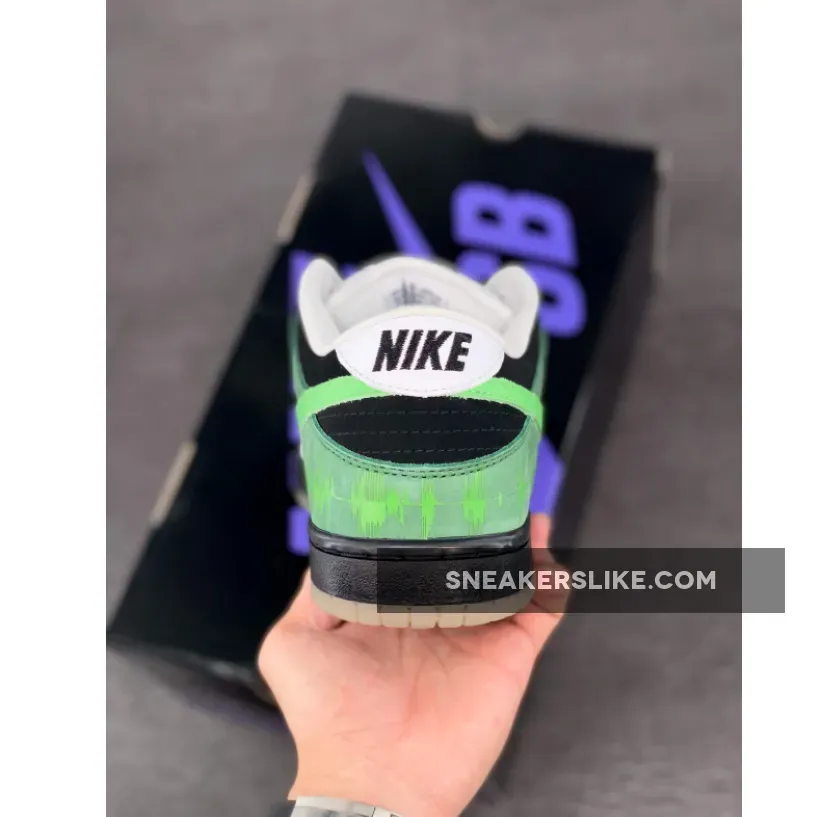 Nike Dunk Low Premium SB 'C & K' Black/Acid 313170-031 Brand New