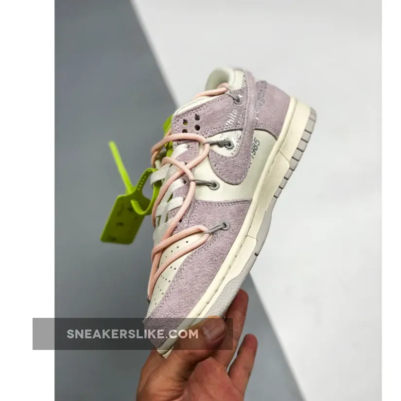 Off-White x Nike Dunk Low '12 of 50' Purple Sail #purple off whites