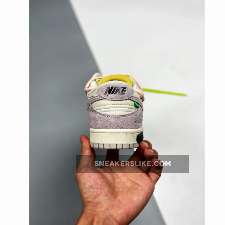 Off-White x Nike Dunk Low '12 of 50' Purple Sail #purple off whites