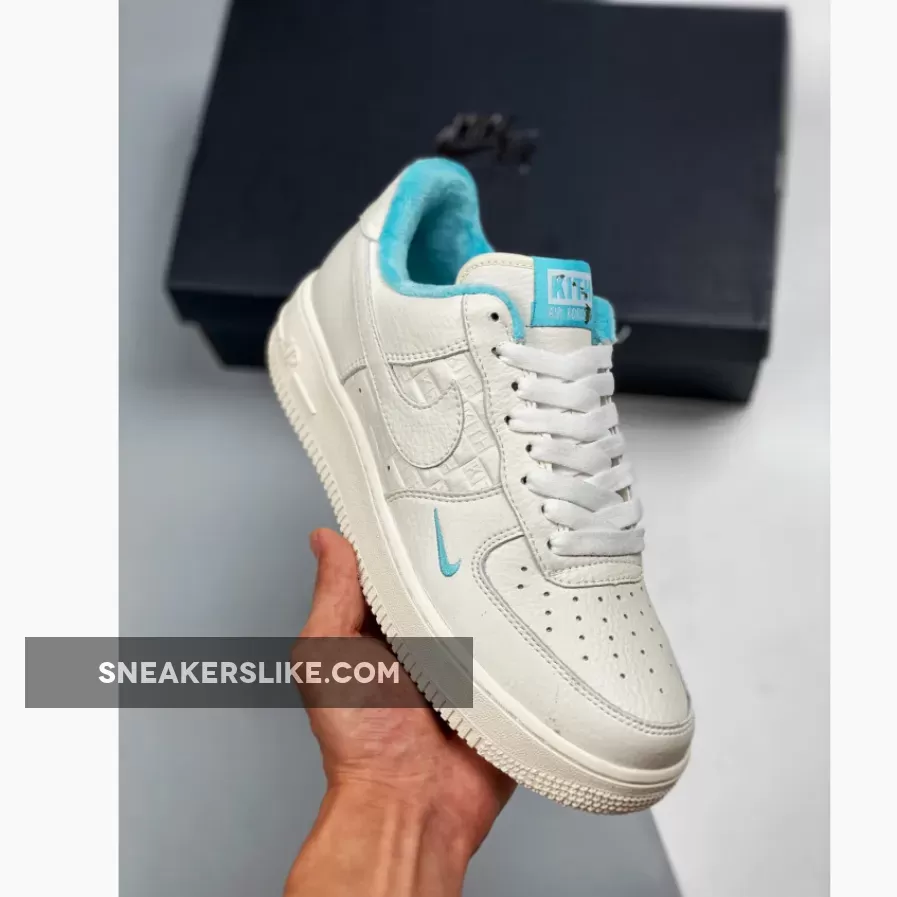 Kith x Nike Air Force 1 Low 'Hawaii' White/Blue Lagoon-Aloe Verde / air force 1 low hawaii