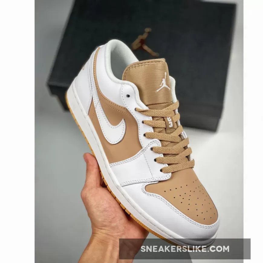 Air Jordan 1 Low 'White Tan' DN6999-100 - air jordan 1 low white tan