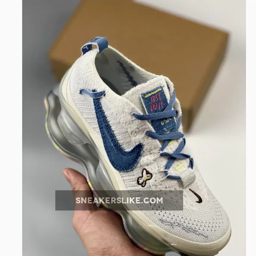 Nike Air Max Scorpion Just Do It White/Blue Whisper FJ7736-141 Restock