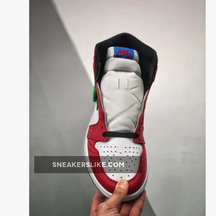 Air Jordan 1 Retro High OG 'Origin Story' Gym Red/Black-White-Photo Blue / red blue jordan 1