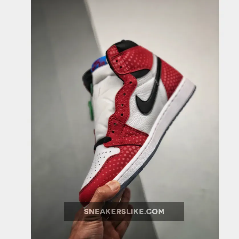 Air Jordan 1 Retro High OG 'Origin Story' Gym Red/Black-White-Photo Blue / red blue jordan 1