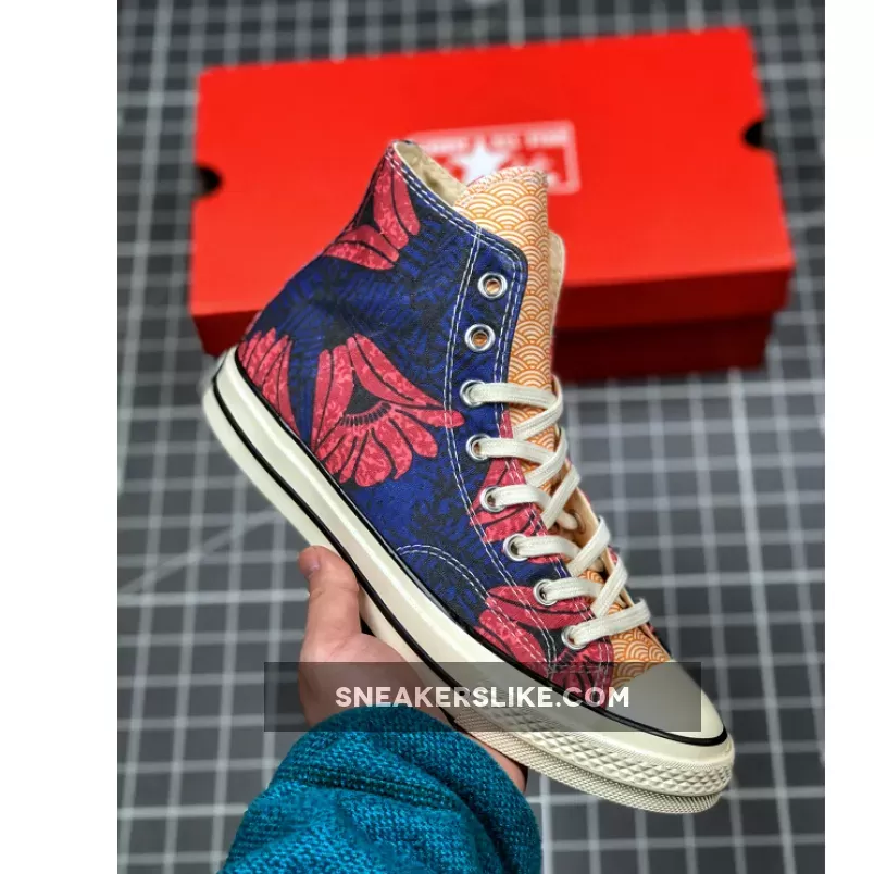 Converse Culture Weave Chuck 70 High Top In Multi/Egret/Black 167988C Outlet