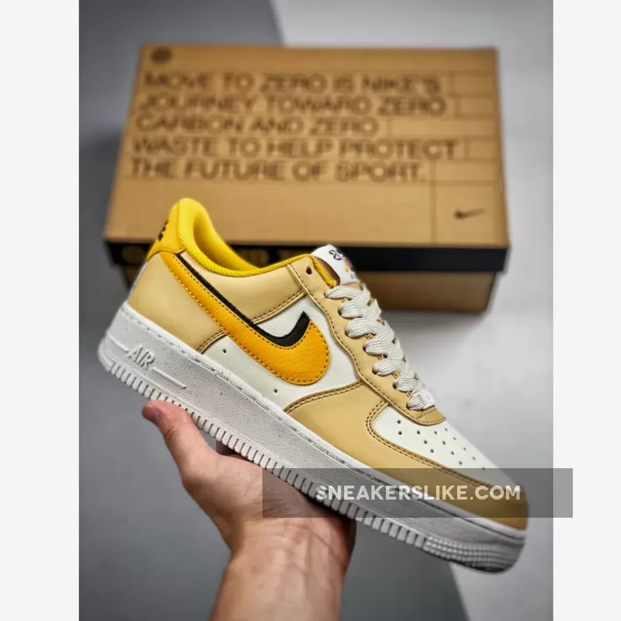 Nike Air Force 1 Low 82 White Tan #air force 82 white